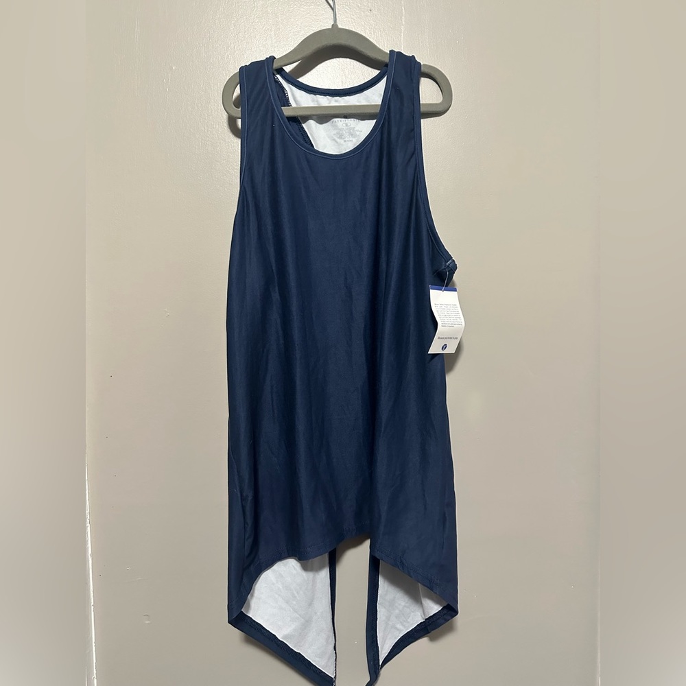 Faye Florie Women's Sleeveless Tie Back Tank - Medium